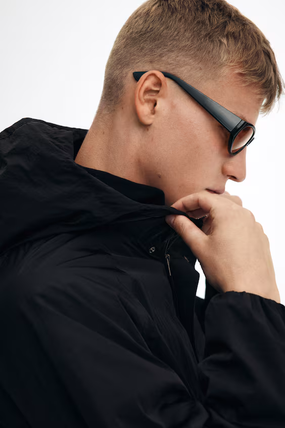 Ветровка loose fit из нейлона