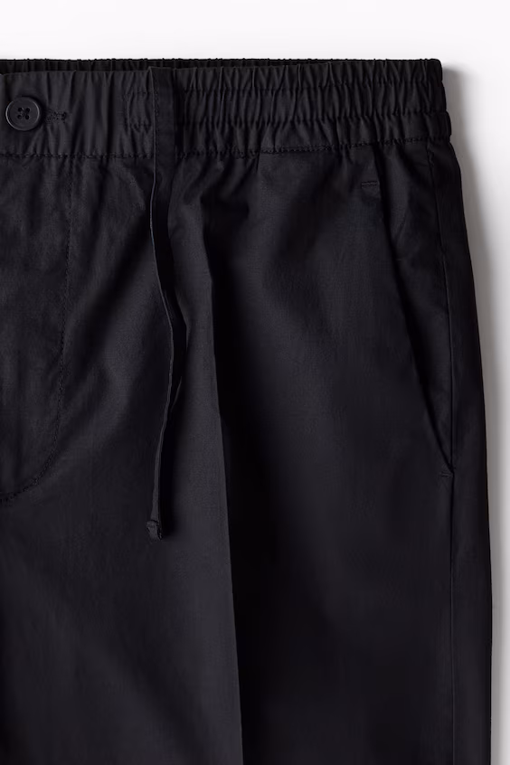 Шорты из хлопка стандартной посадки regular fit