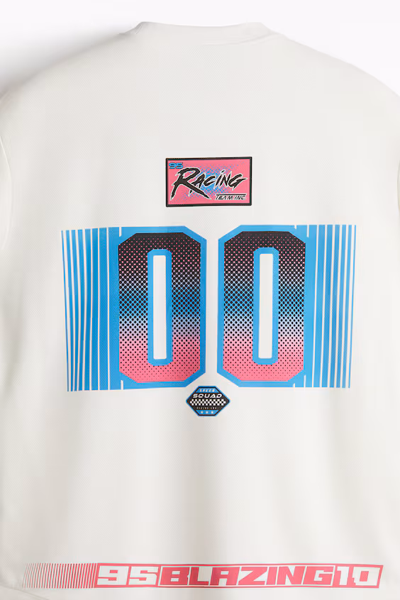 Свитер с длинными рукавами из сетчатого материала loose fit