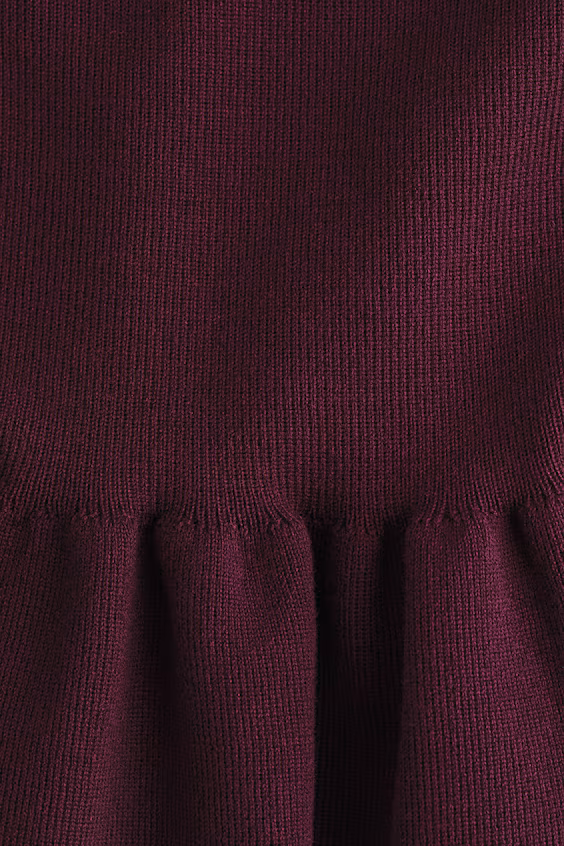 Баска свитера из рубчика