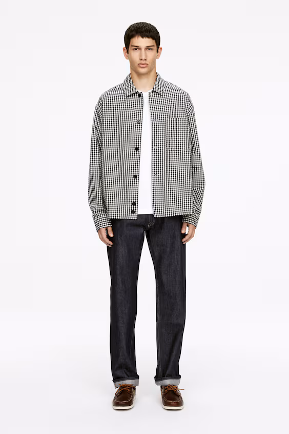 Джинсы прямого кроя cliff от h&m