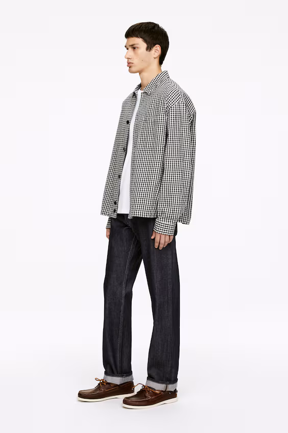 Джинсы прямого кроя cliff от h&m