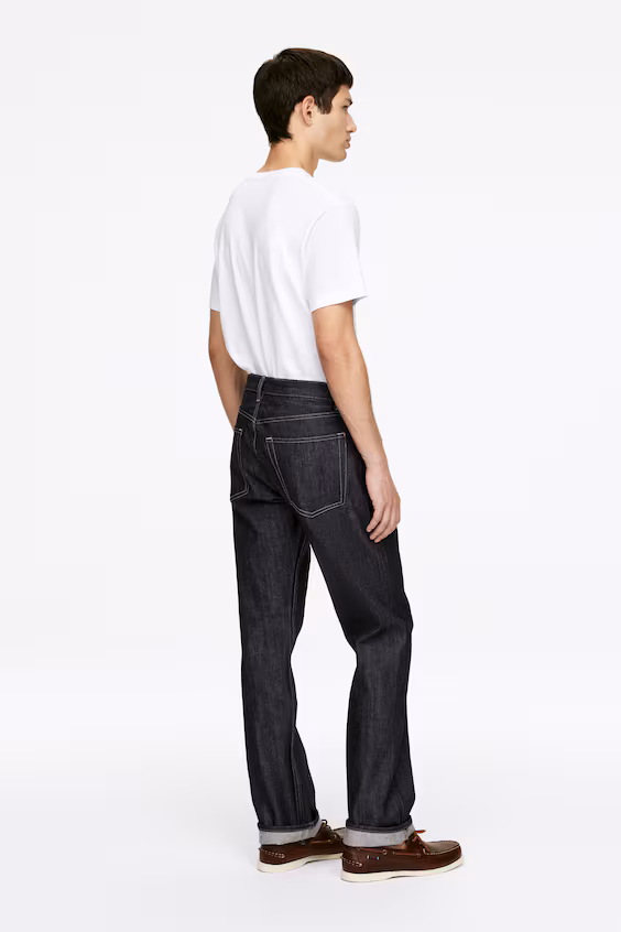 Джинсы прямого кроя cliff от h&m