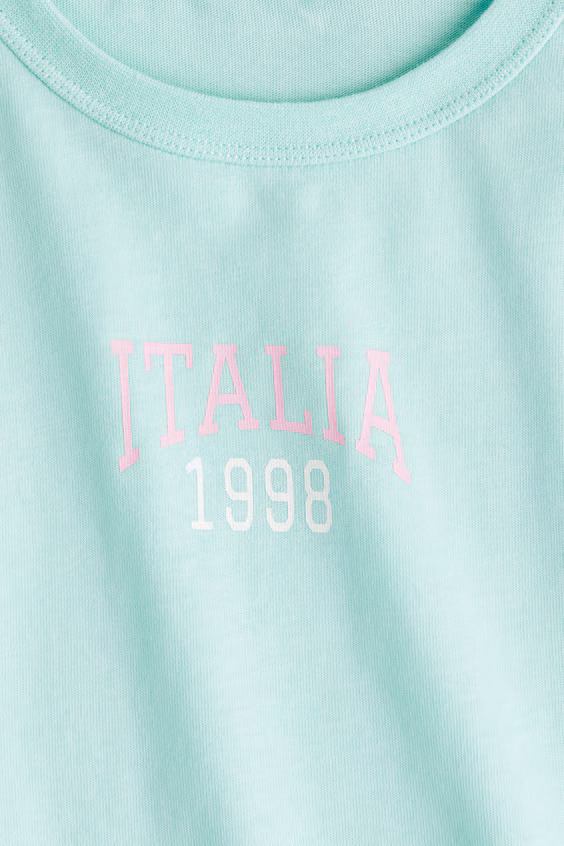 Футболка с принтом