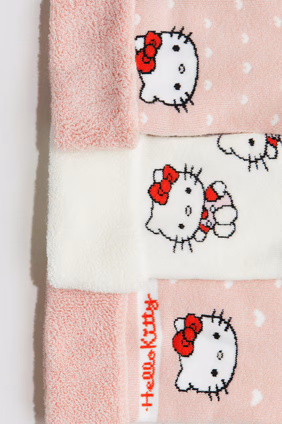 Набор из 3 пар носков из футболки