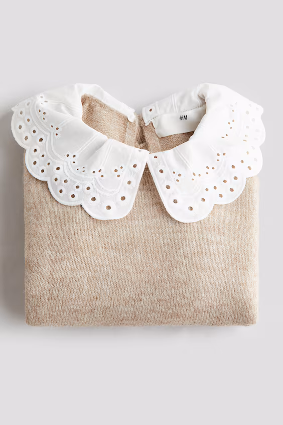 Свитер с круглой горловиной