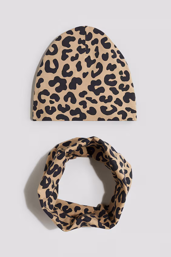 Набор шапка и трубчатый снуд h&m