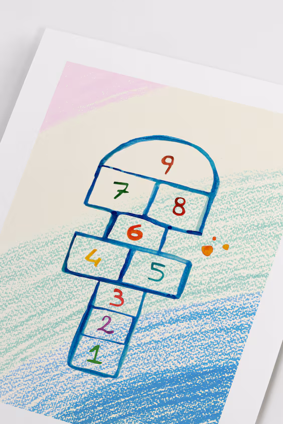 Постер one two hop