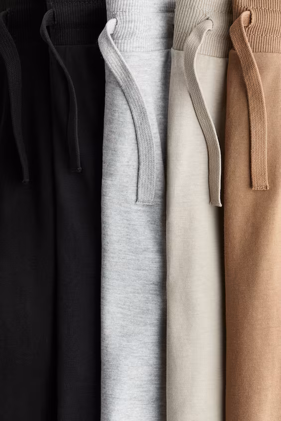 Набор из 5 брюк в рубчике из хлопка