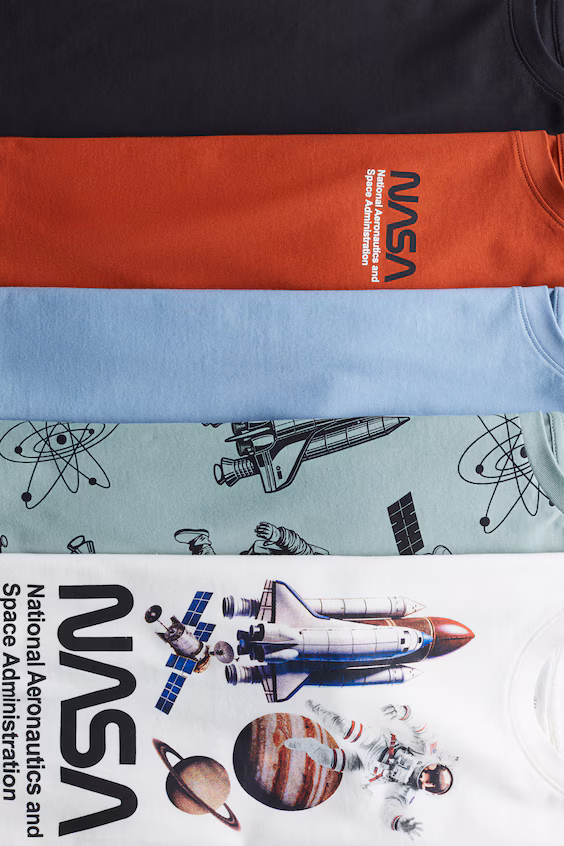 Пакет из 5 футболок из джерси