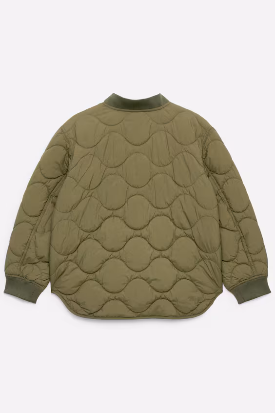 Утепленный пуховик h&m