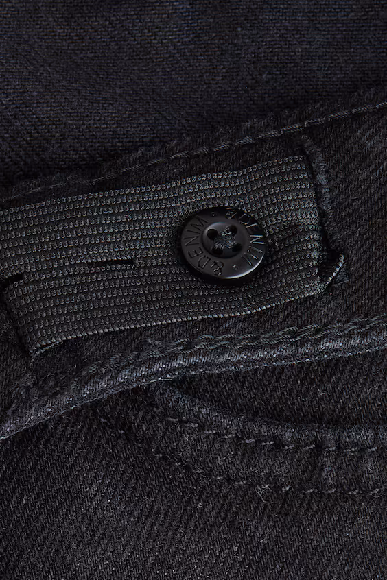 Джинсы свободного кроя h&m