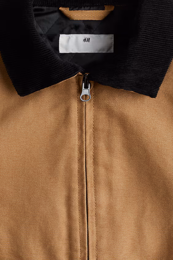 Хлопковая куртка из льняной ткани