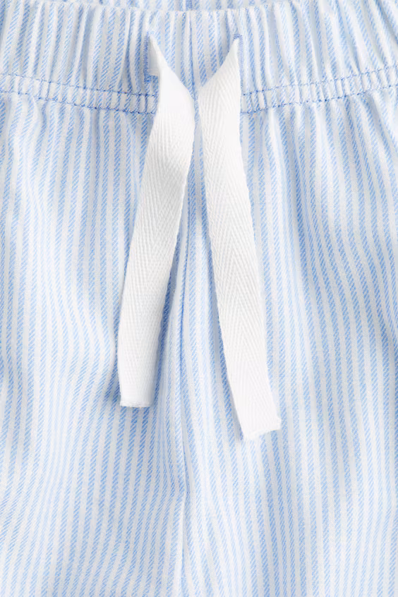 Пижамные брюки из хлопка h&m