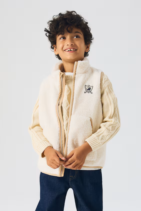 Жилет из меха иск kunstpelz