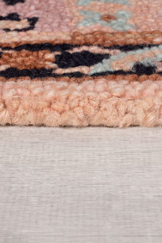 Ковер из шерсти традиционный цветок блоссом