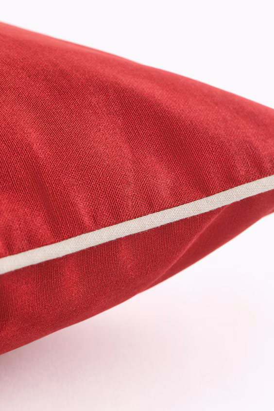 Подушка из холста с принтом