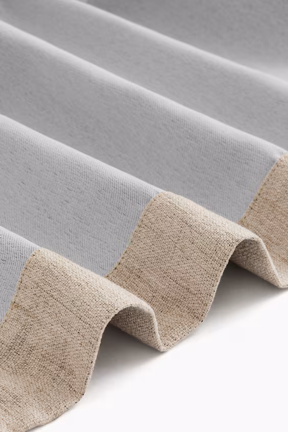 Набор из 1 длинного и широкого занавеса из основания шелковистово длинного и широкого 1