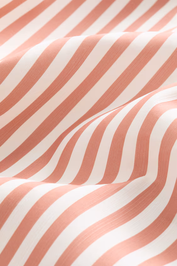 Занавеска для душа в полоску