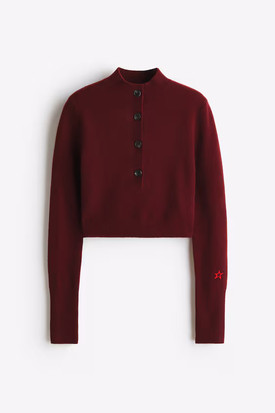 Свитер из шерсти с примесью