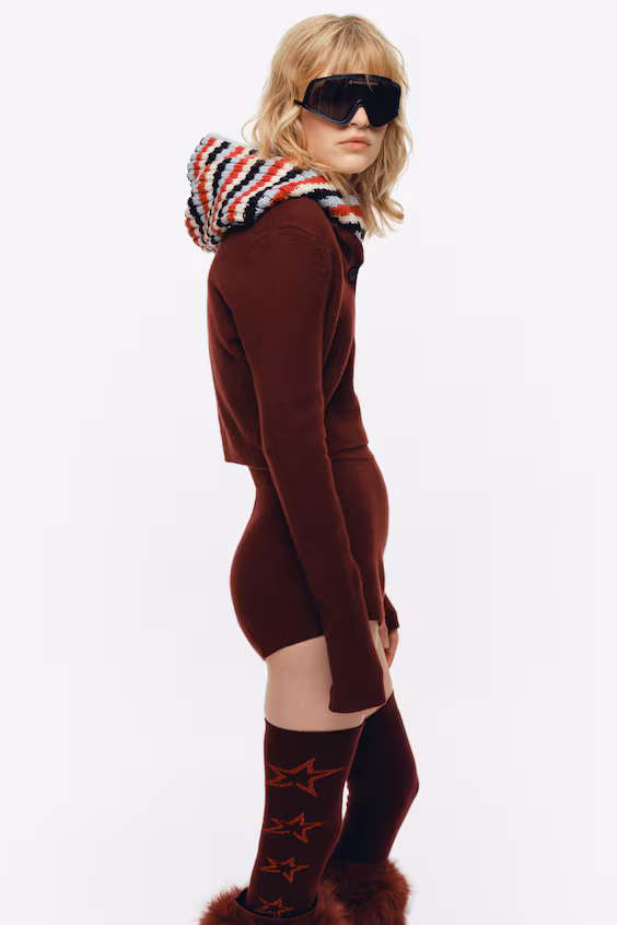 Свитер из шерсти с примесью