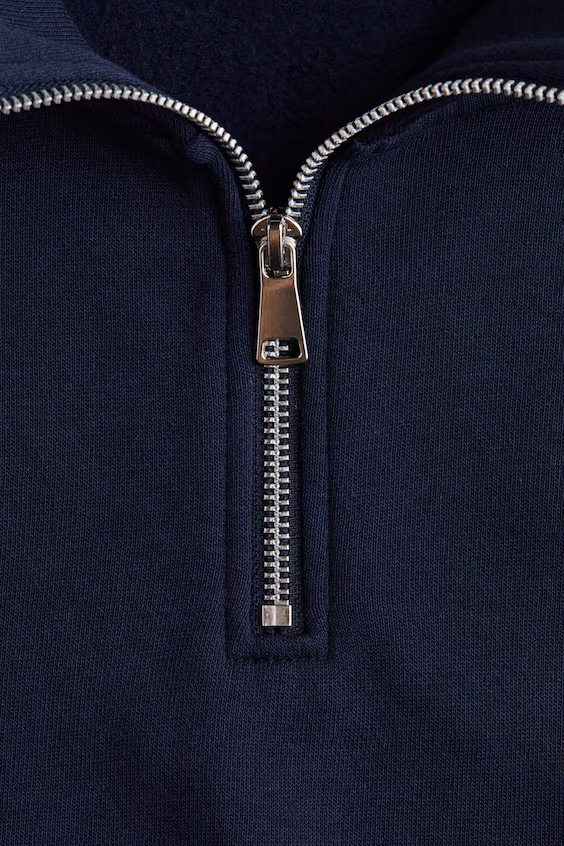 Свитшот с застежкой на молнии
