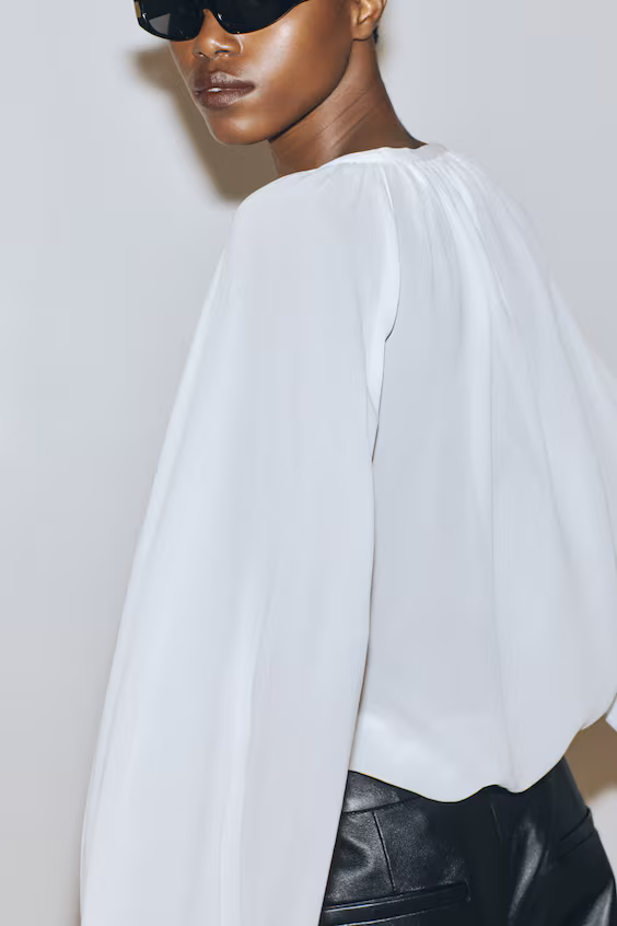 Блузка из шифона