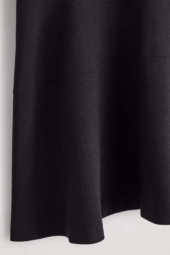 Миди-юбка приталенная из шерсти