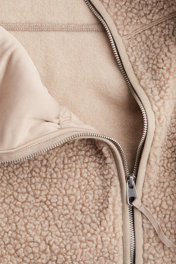 Плюшевое транспортное пальто для беременных before & after h&m mama