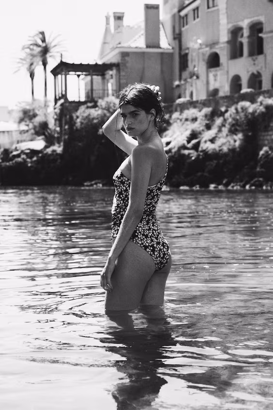 Купальник light shape с одним открытым плечом