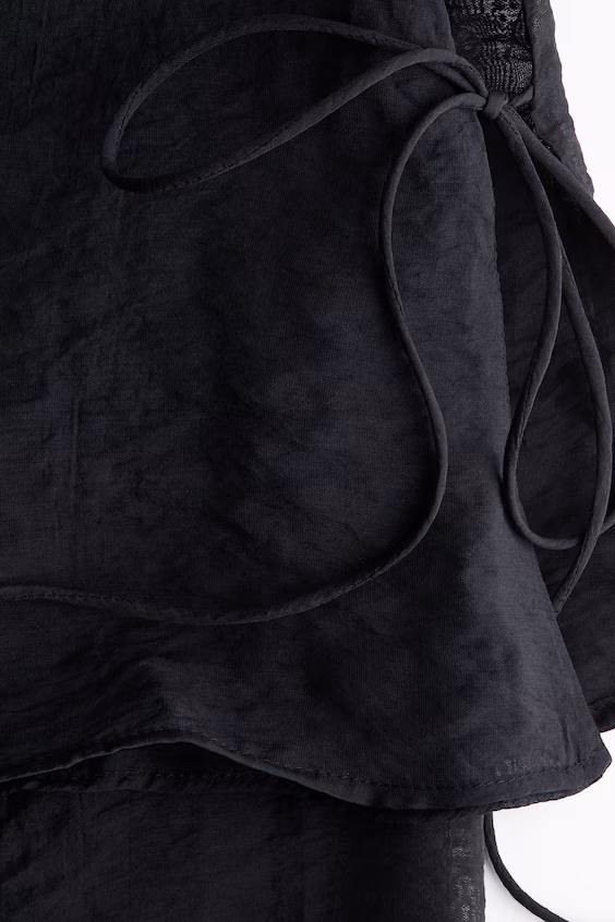 Юбка-брюки с двойным слоем