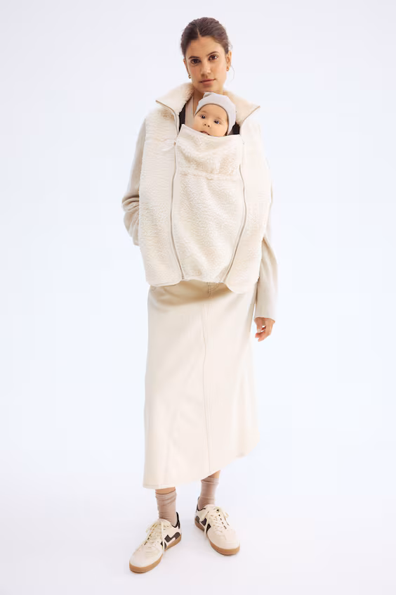 Mama жилет из мягкого меха before & after