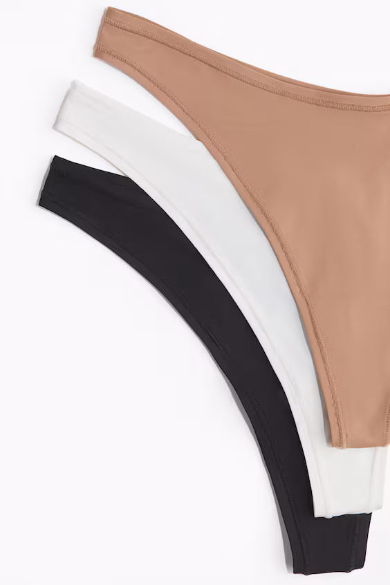 Пакет из 5 трусиков-стринг из микрофибры