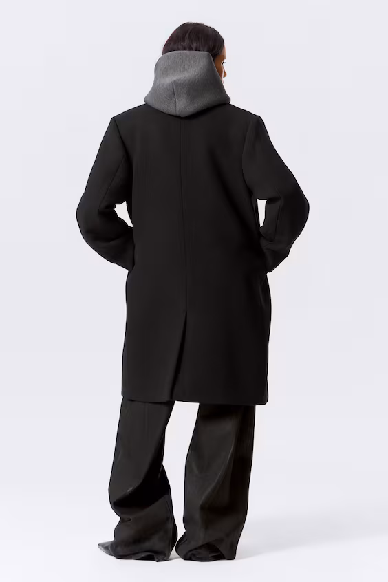 Пальто логан до колена из шерстяной смеси