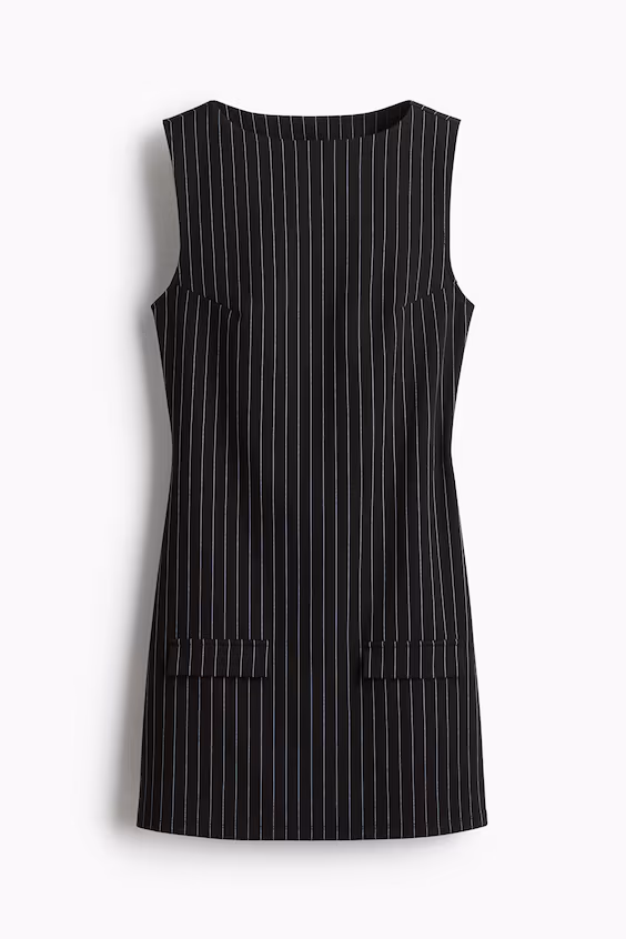 Платье без рукавов из джерси