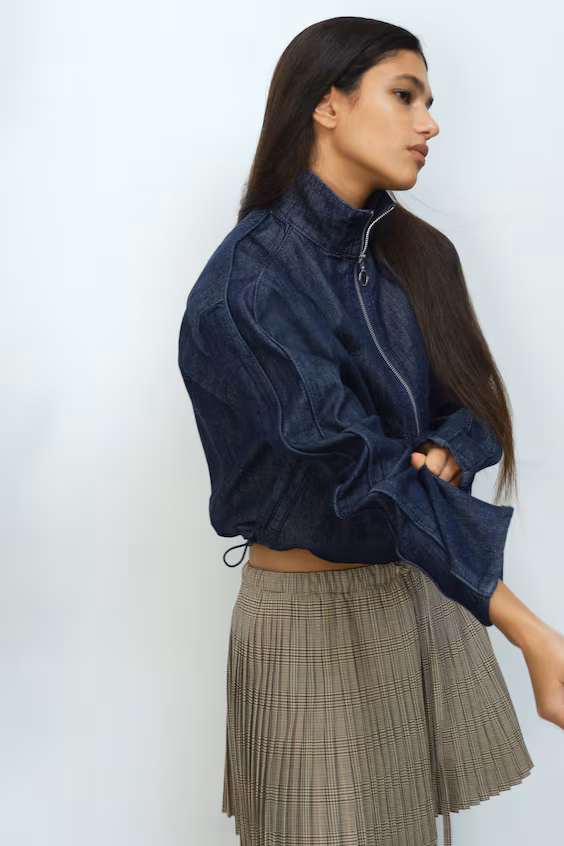 Джинсовый спортивный пиджак