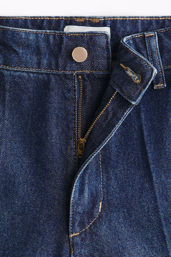 Очень широкие высокие джинсы