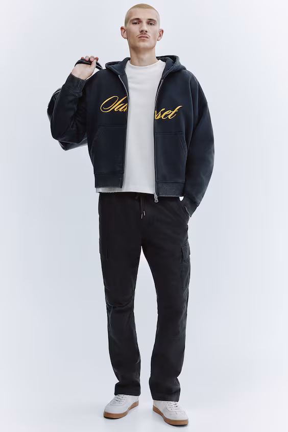 Брюки карго slim fit