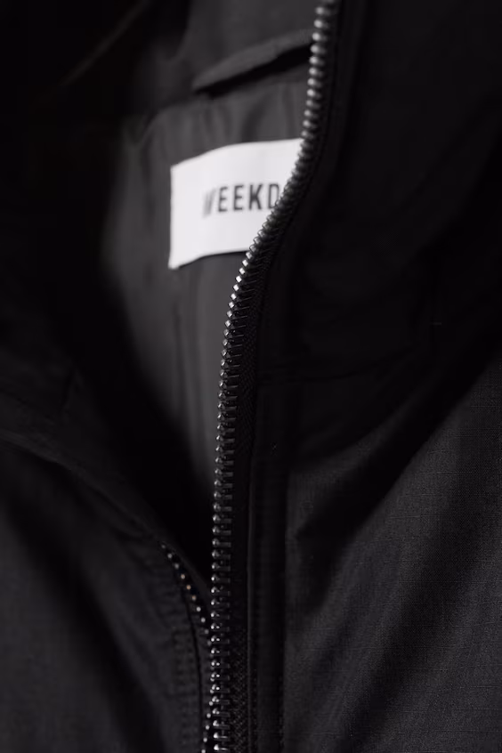 Стеганый жилет с капюшоном h&m