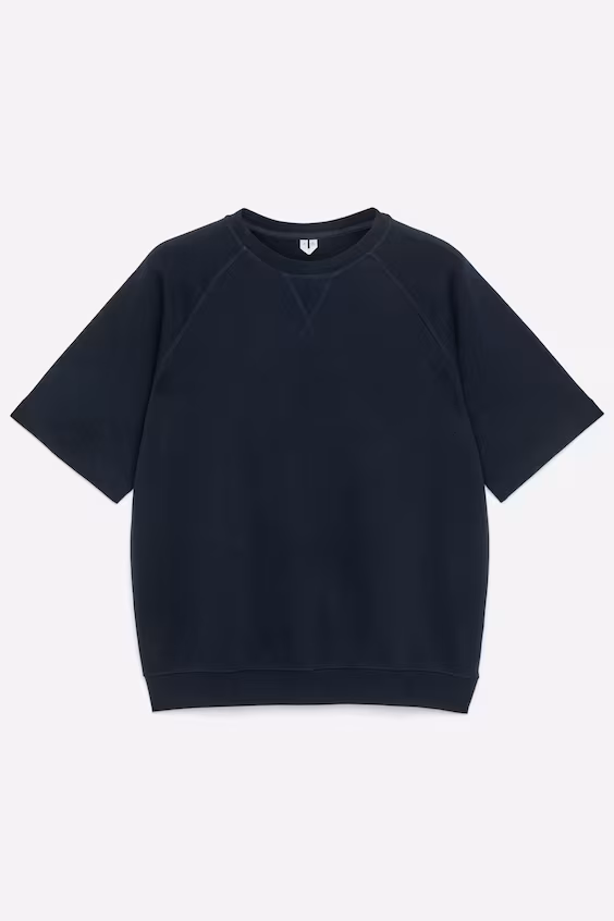 Свитшот с коротким рукавом