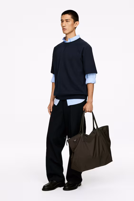 Свитшот с коротким рукавом