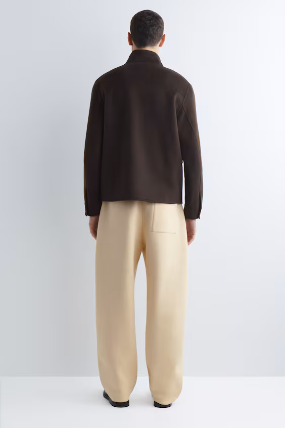 Брюки джоггеры с широкими ногами, стильное плавание