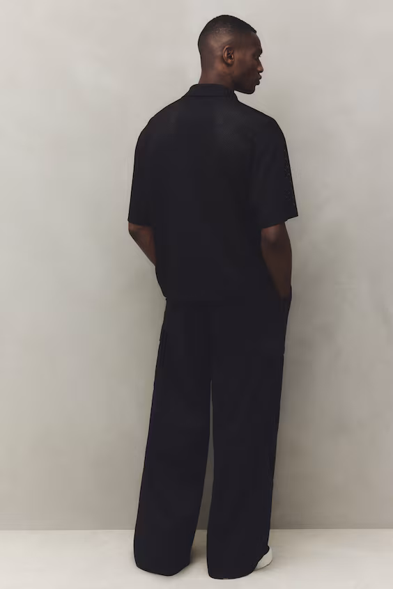 Брюки loose fit cargo