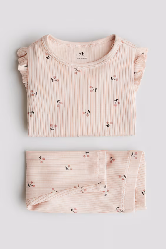 Комплект из рубчикового хлопка