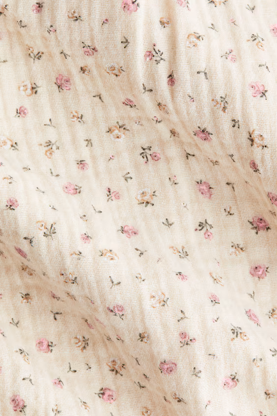 Платье из хлопковой муселина