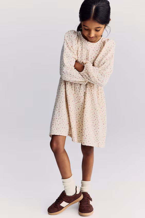 Платье из хлопковой муселина