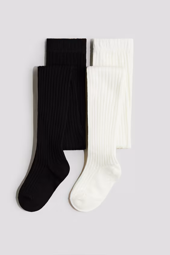 Набор из 2 колготок из тонкой ткани