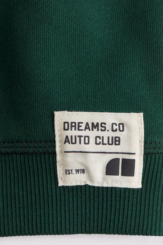 Хлопковый свитшот