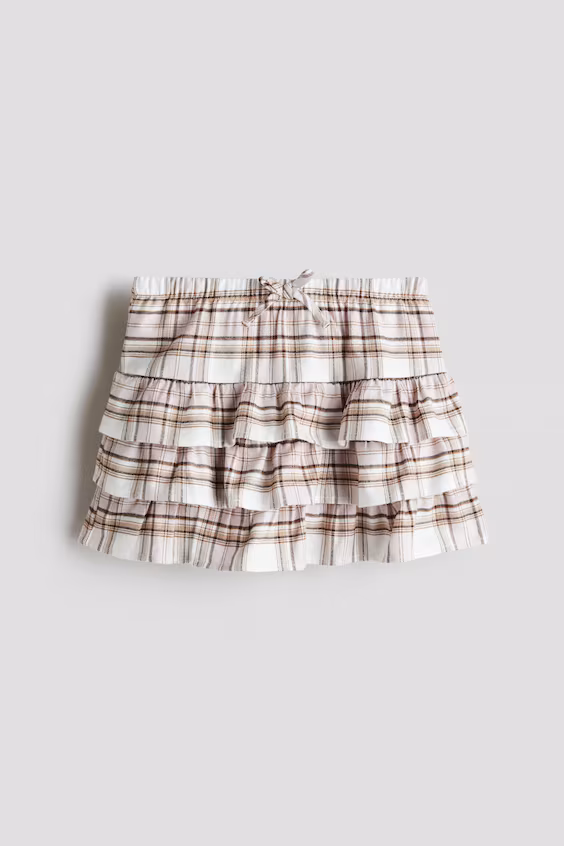 Юбка с оборками