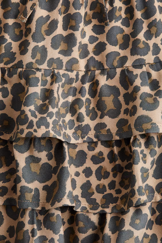 Юбка с оборками